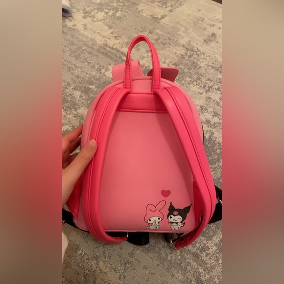 Sanrio Bags Sanrio X Loungefly My Melody Kuromi Double Pocket